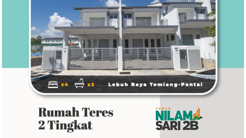 Taman Nilam Sari 2B - Dibuka Untuk Jualan