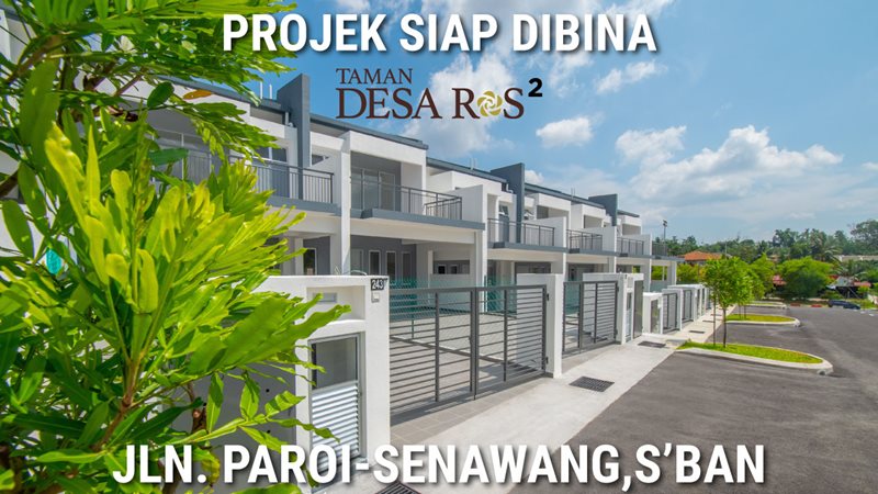 Taman Desa Ros 2 - Projek Siap Dengan CCC pada 21HB JUN 2024