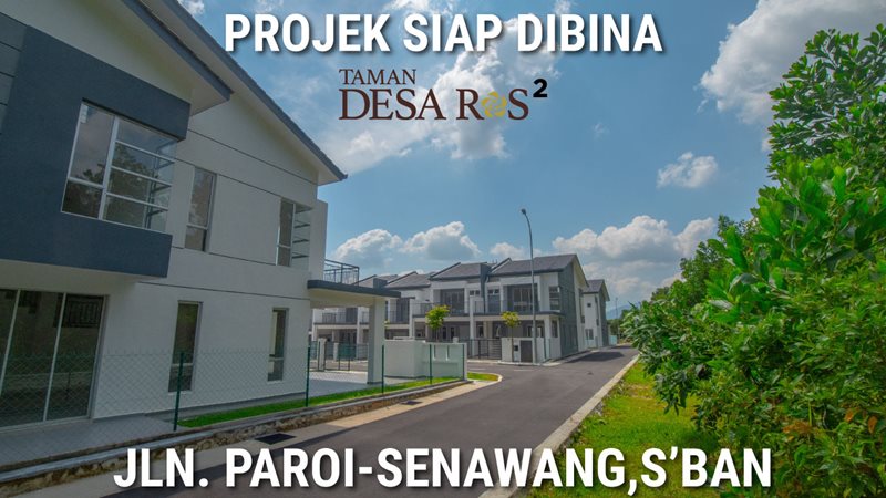 Taman Desa Ros 2 - Projek Siap Dengan CCC pada 21HB JUN 2024