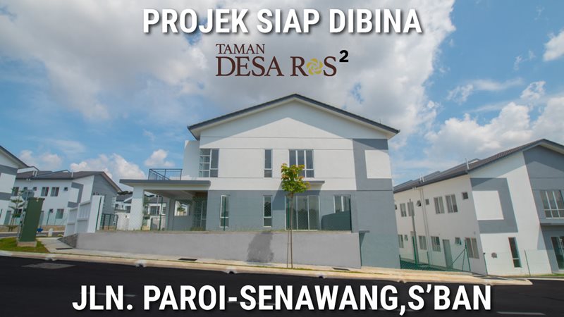 Taman Desa Ros 2 - Projek Siap Dengan CCC pada 21HB JUN 2024