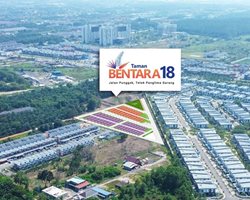 Projek Baru Taman Bentara 18 - Rumah Teres Dua Tingkat 