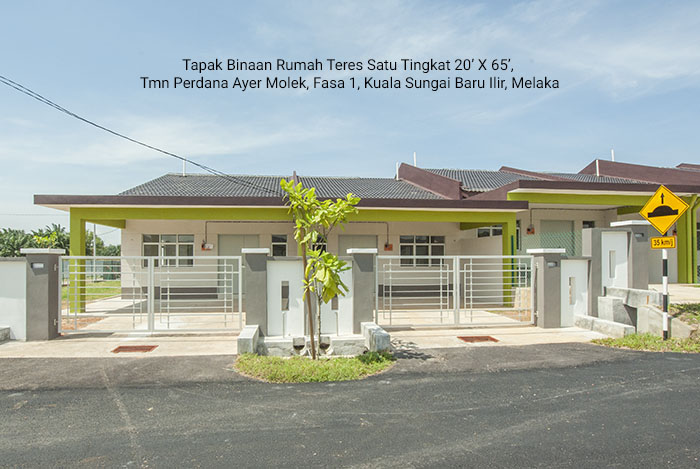 Taman Perdana Ayer Molek, Fasa 1, Kuala Sungai Baru Ilir ...